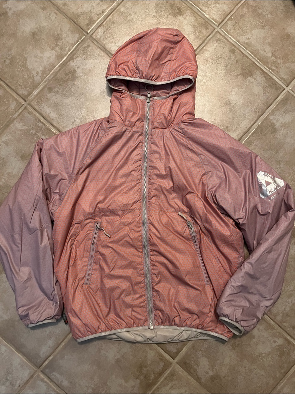 HEXAGON PERTEX QUILTED JACKET ‘GRAY’